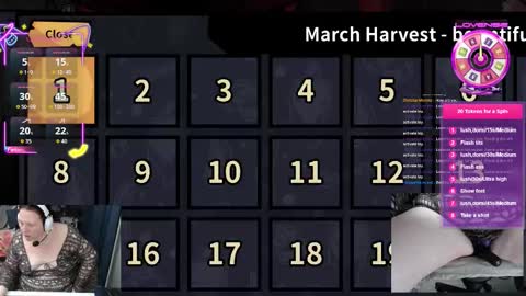 VelvetineSiren online show from 22, 3, 2026