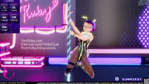 Vex Ruby online show from 3, 1, 2025