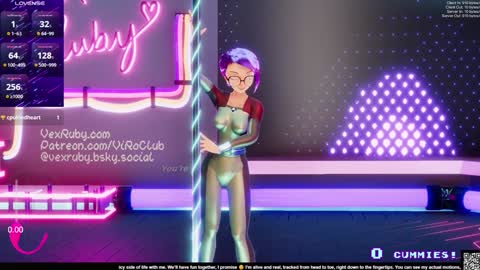 Vex Ruby online show from 24, 1, 2025