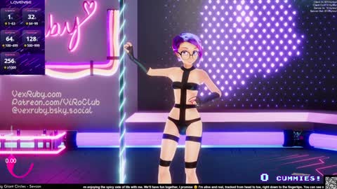 Vex Ruby online show from 7, 2, 2025