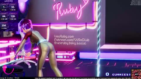 Vex Ruby online show from 22, 2, 2025