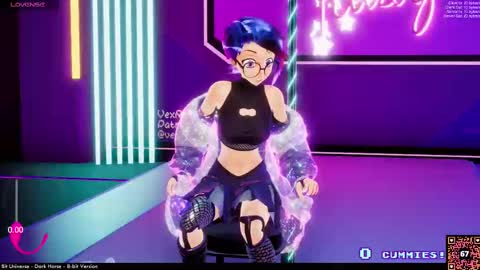 Vex Ruby online show from 28, 9, 2025