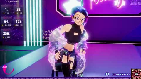 Vex Ruby online show from 30, 11, 2025