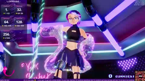 Snapshot of vexruby chatting on 15, 3, 2026 Vex Ruby online show from 15, 3, 2026