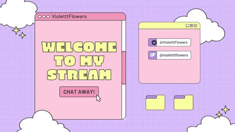 Violet Flowers online show from 12, 1, 2026