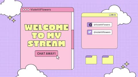 Snapshot of violetttflowers chatting on 26, 4, 2026 Violet Flowers online show from 26, 4, 2026