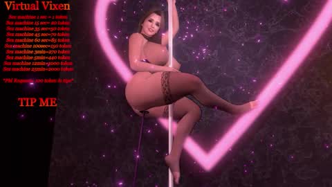 Virtual Vixen Live Show online show from 23, 11, 2025