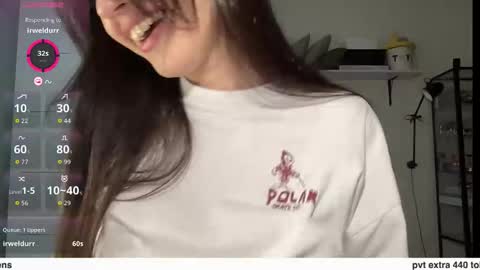 Snapshot of w33d7 chatting on 14, 9, 2025 Alice Before pvt write to me in PM online show from 14, 9, 2025