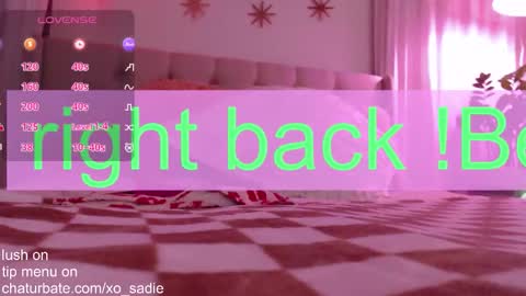 Xo Sadie online show from 3, 11, 2025