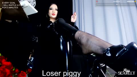 Snapshot of xxx_madamme chatting on 26, 2, 2025 Mistress Scarlet Igmiss scarlet978 online show from 26, 2, 2025
