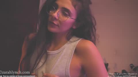 Snapshot of zarahlynch chatting on 1, 3, 2025 Miss Lynch   Next show  2911 online show from 1, 3, 2025