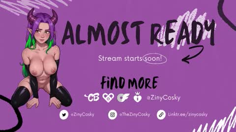 Ziny Cosky online show from 25, 11, 2025