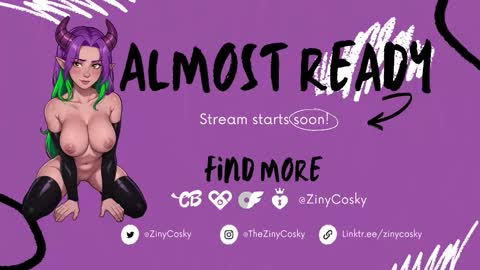 Ziny Cosky online show from 28, 2, 2026