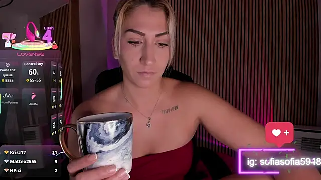 sofiah  online show from 14, 11, 2025