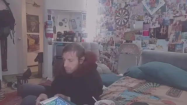 Snapshot of DownstairsSky chatting on 25, 2, 2025 DownstairsSky online show from 25, 2, 2025