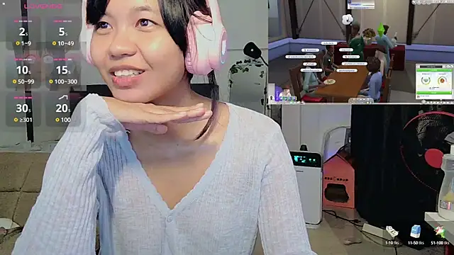 Snapshot of Kana_G chatting on 17, 1, 2025 Kana G online show from 17, 1, 2025