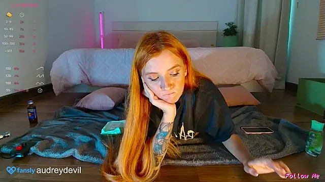 AudreyDevil online show from 26, 9, 2025