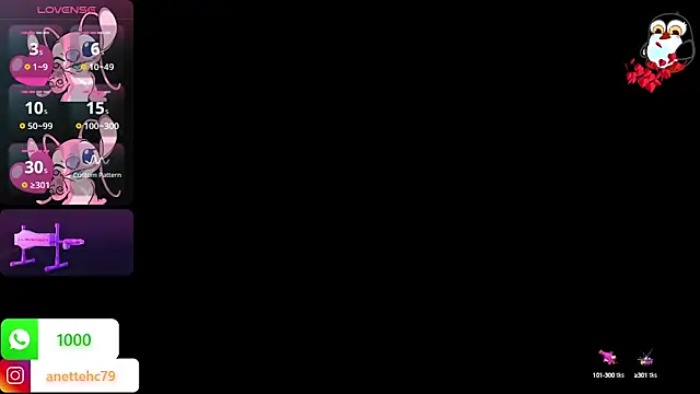 Anette  online show from 5, 12, 2024