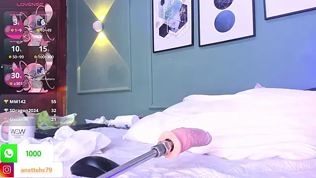 Anette  online show from 11, 12, 2024