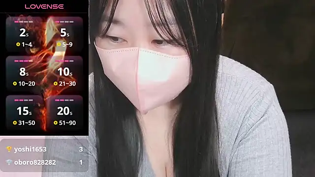 Snapshot of yuinyan3150 chatting on 21, 1, 2025 yuinyan3150 online show from 21, 1, 2025