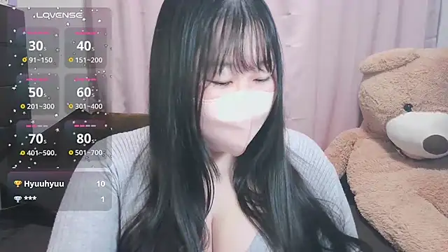 Snapshot of yuinyan3150 chatting on 17, 3, 2026 yuinyan3150 online show from 17, 3, 2026