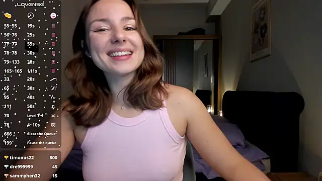 ThreeshaWhite online show from 2, 12, 2025