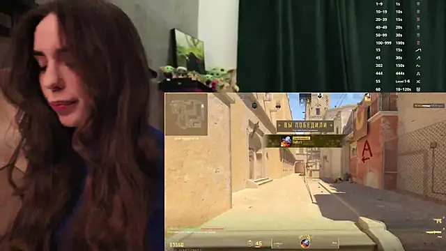 Snapshot of BabyYoda- chatting on 8, 3, 2026 BabyYoda- online show from 8, 3, 2026