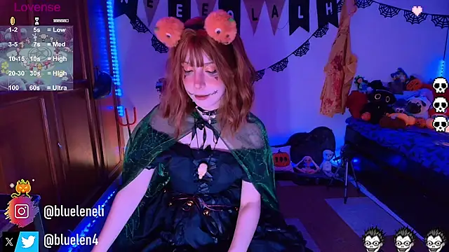 bluelen online show from 31, 10, 2025