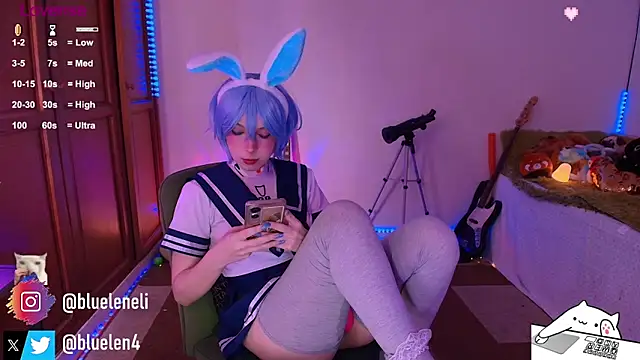 Snapshot of bluelen chatting on 23, 4, 2026 bluelen online show from 23, 4, 2026
