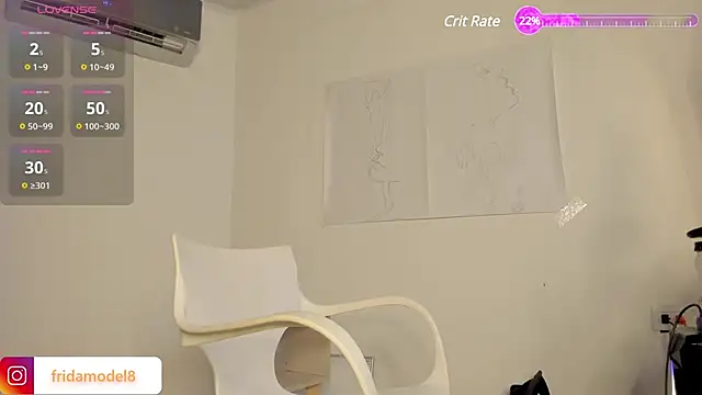 Snapshot of _frida1 chatting on 13, 3, 2025 frida1 online show from 13, 3, 2025