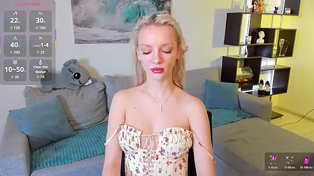 AleksaBlonde online show from 23, 3, 2026