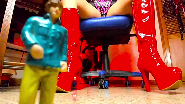 DominatrixBlue online show from 8, 1, 2025