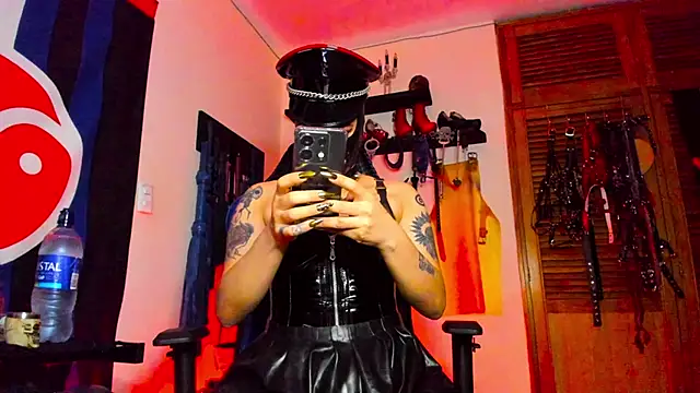 DominatrixBlue online show from 10, 1, 2025