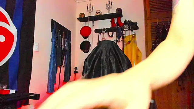 DominatrixBlue online show from 12, 1, 2025