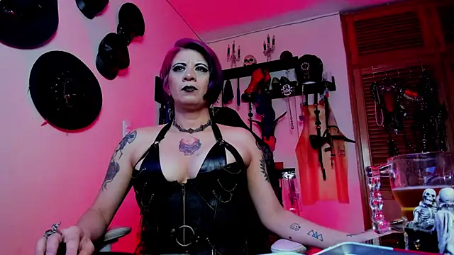 DominatrixBlue online show from 10, 1, 2026