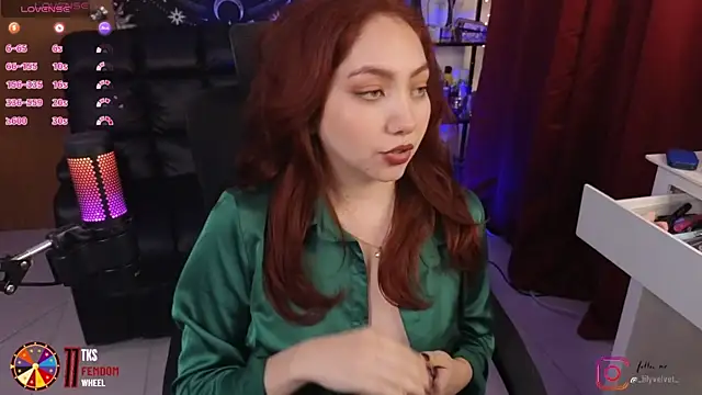 Snapshot of LilyVelvett chatting on 13, 1, 2025 LilyVelvett online show from 13, 1, 2025