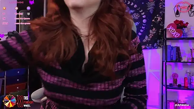 Snapshot of LilyVelvett chatting on 21, 2, 2025 LilyVelvett online show from 21, 2, 2025