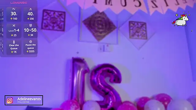 Snapshot of AdelineEvanss chatting on 15, 1, 2025 AdelineEvanss online show from 15, 1, 2025