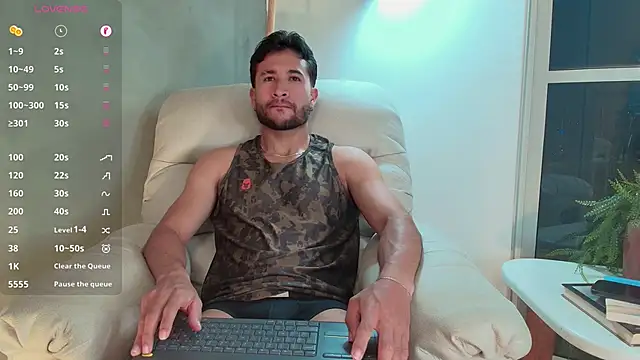 Snapshot of Valentinoford chatting on 18, 1, 2025 Valentinoford online show from 18, 1, 2025