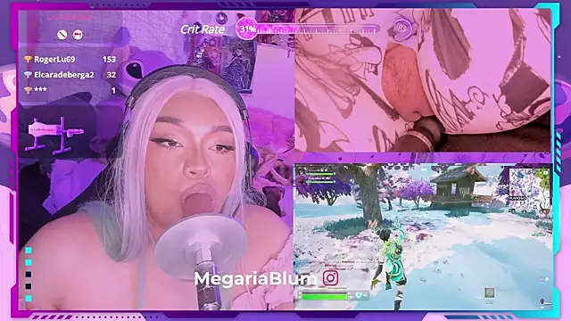 Snapshot of MegariaB chatting on 20, 12, 2024 MegariaB online show from 20, 12, 2024