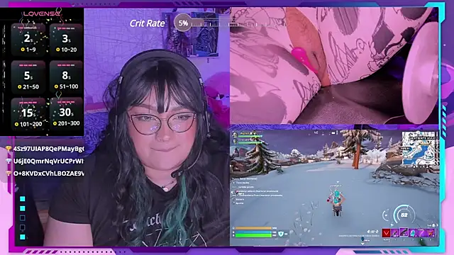 Snapshot of MegariaB chatting on 5, 1, 2025 MegariaB online show from 5, 1, 2025