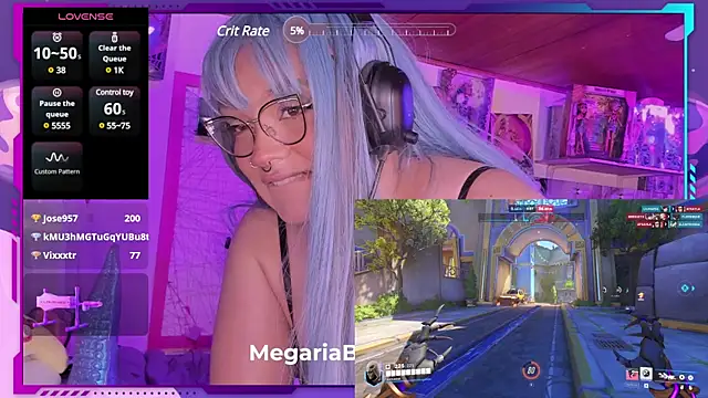 Snapshot of MegariaB chatting on 27, 1, 2025 MegariaB online show from 27, 1, 2025