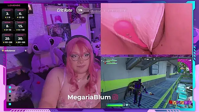 Snapshot of MegariaB chatting on 4, 2, 2025 MegariaB online show from 4, 2, 2025