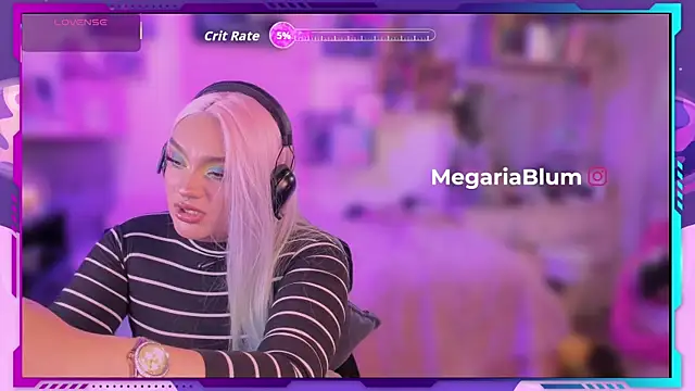 Snapshot of MegariaB chatting on 6, 1, 2026 MegariaB online show from 6, 1, 2026