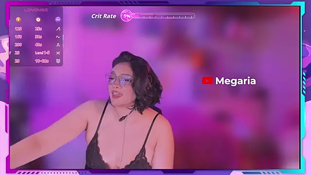 MegariaB online show from 3, 4, 2026