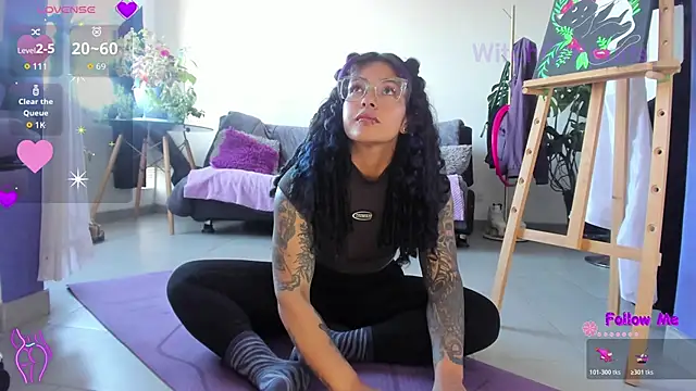 Snapshot of witchviolet chatting on 17, 1, 2026 witchviolet online show from 17, 1, 2026