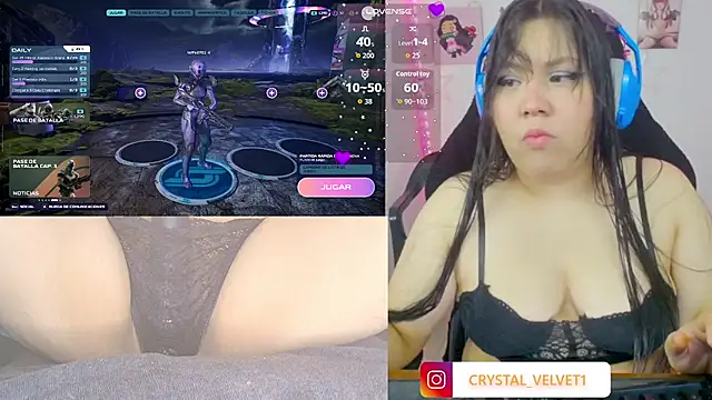 crystal7u7 online show from 26, 10, 2025