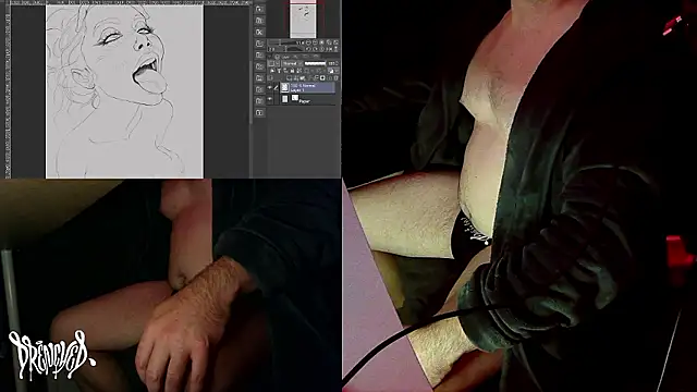 DrenchedArt online show from 2, 12, 2024