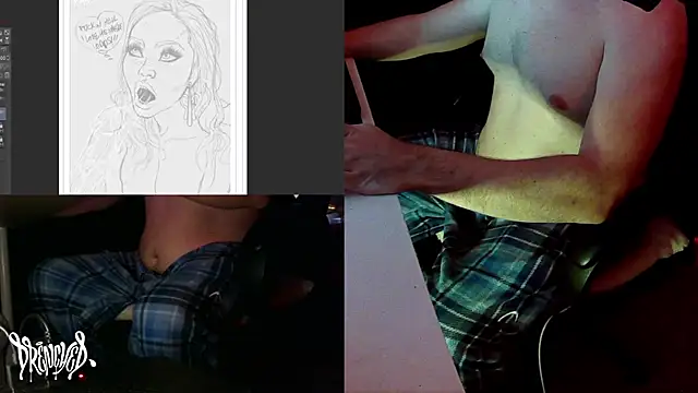 DrenchedArt online show from 11, 12, 2024