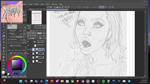 DrenchedArt online show from 12, 12, 2024